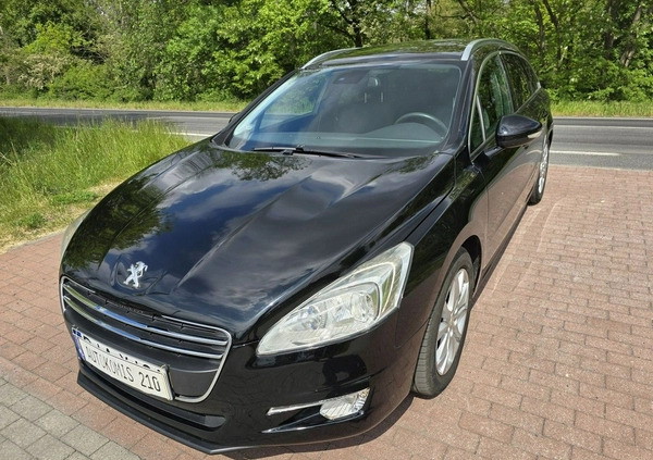 Peugeot 508 cena 28900 przebieg: 289000, rok produkcji 2011 z Nowogrodziec małe 407